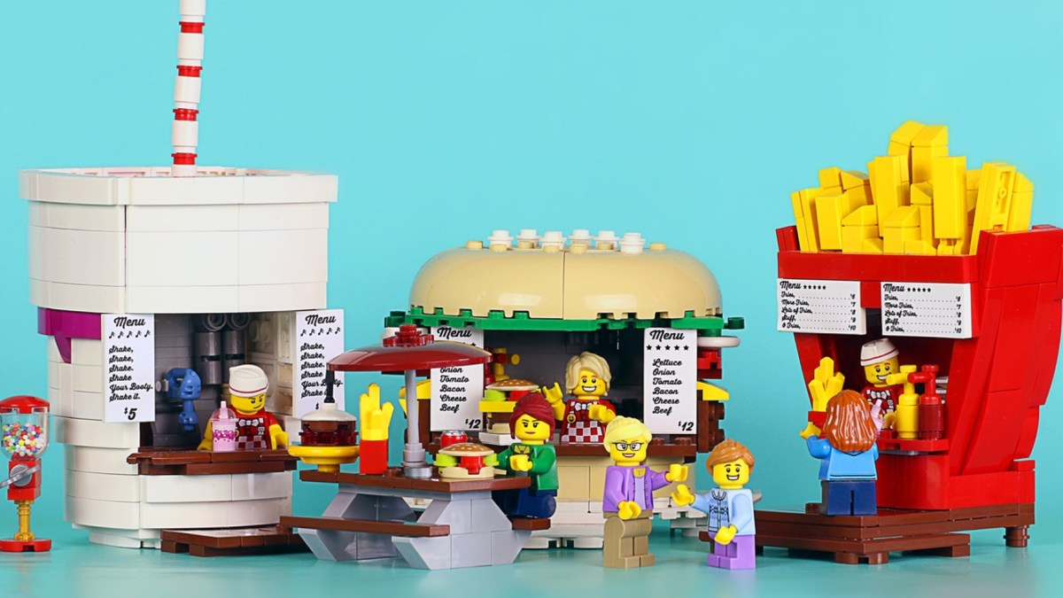 LEGO Ideas October Food Stand Diners