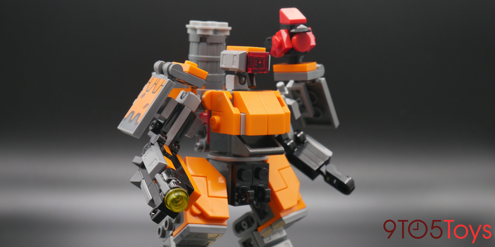 LEGO Overwatch Bastion Pose