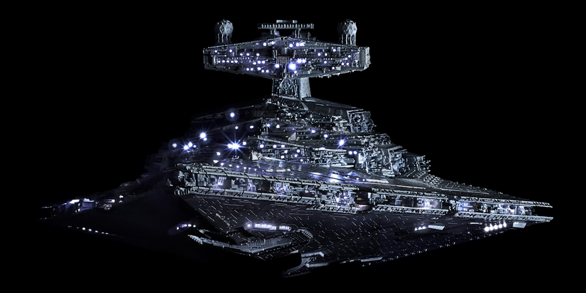 Bandai Star Destroyer LED Lighting