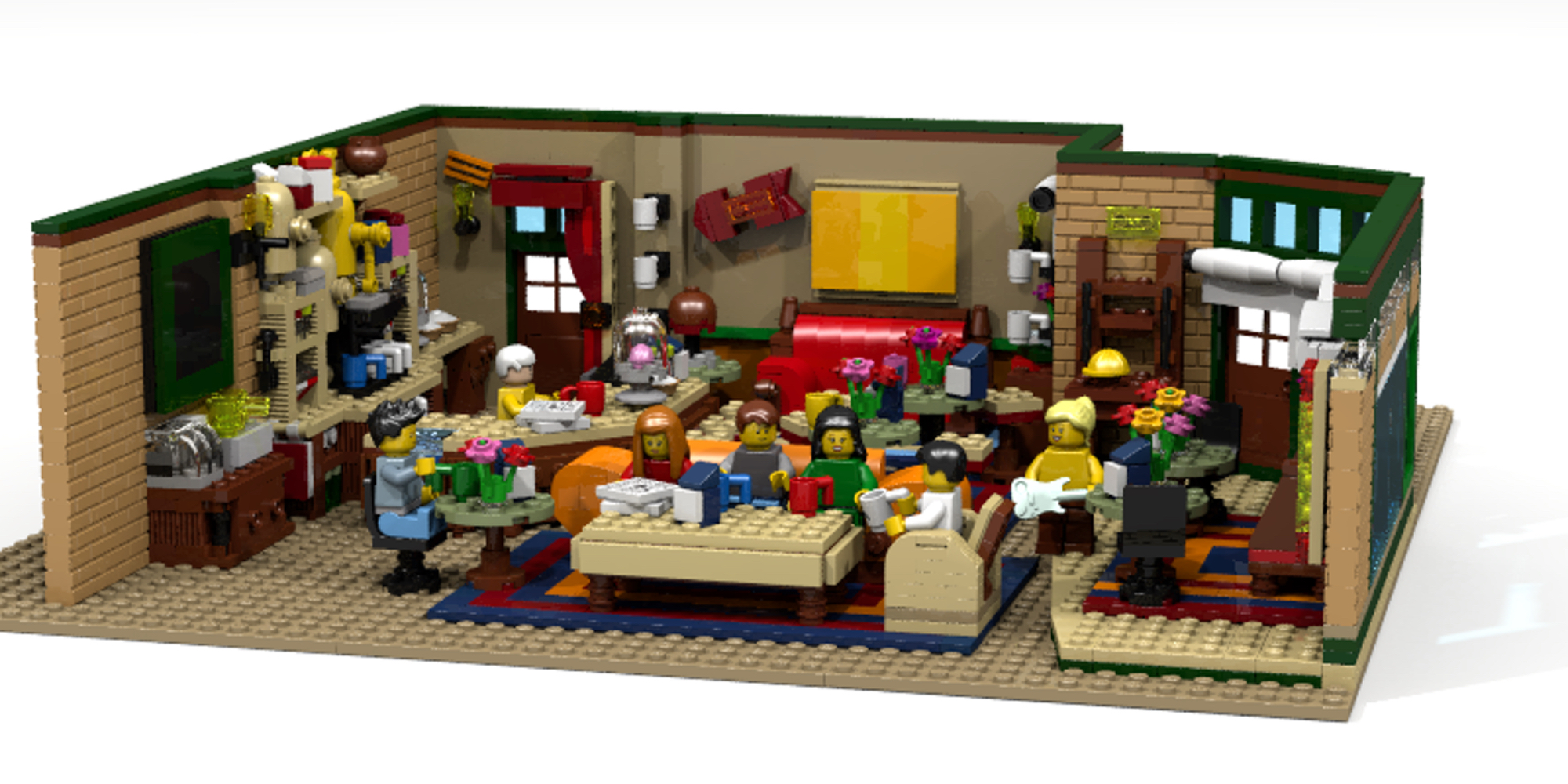 LEGO Ideas Friends Coffee Shop