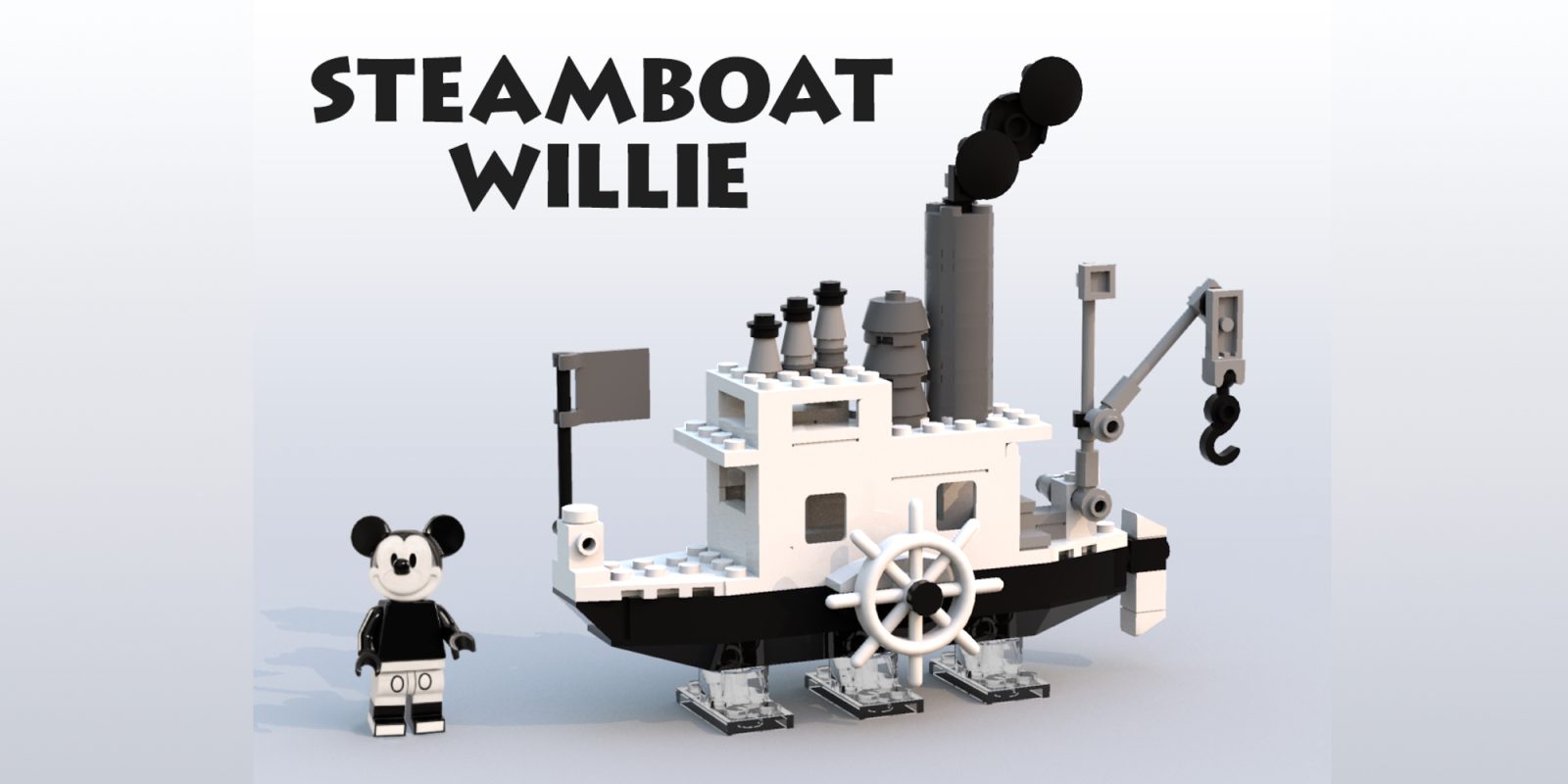 LEGO Ideas Steamboat Willie