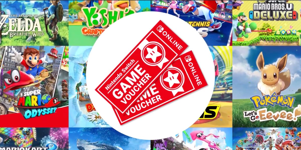 Nintendo Switch Game Vouchers