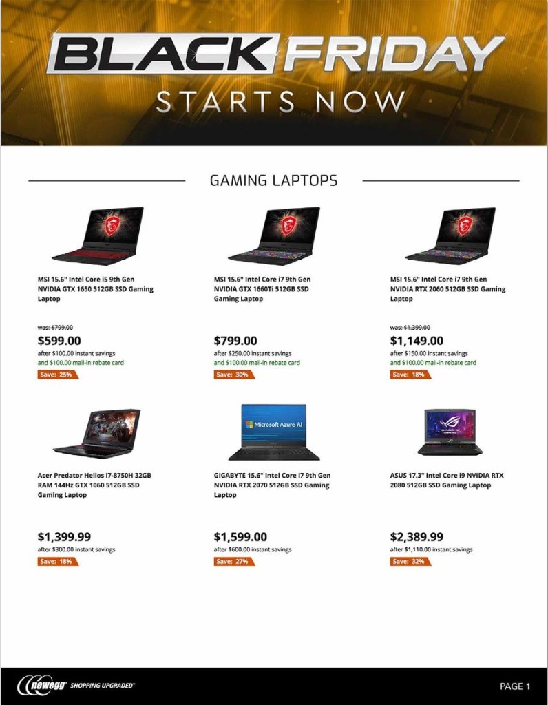 Newegg Black Friday