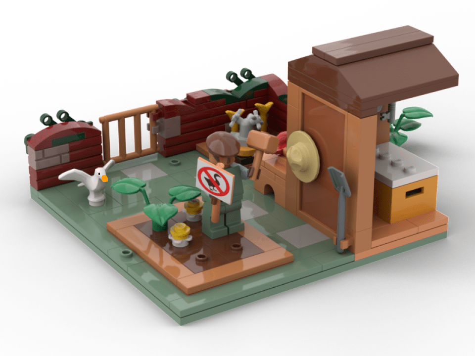 LEGO Untitled Goose Game