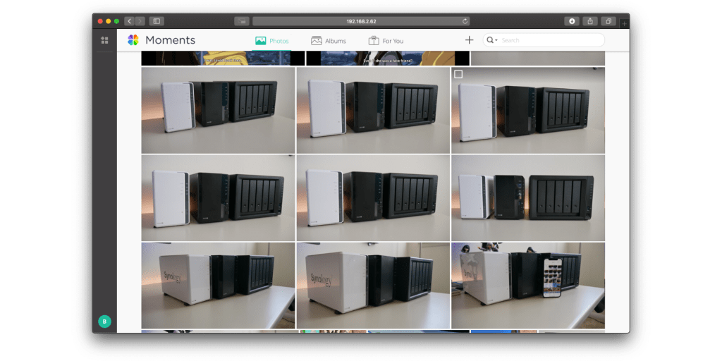 Synology NAS Google Photos