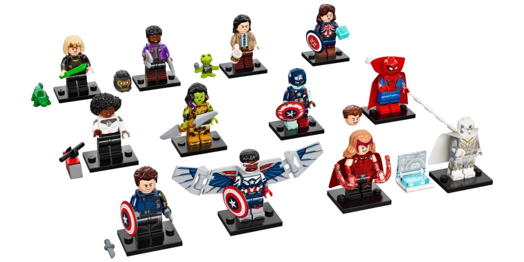 LEGO collectible Marvel Minifigures