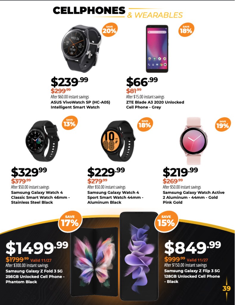 newegg black friday ad 2021 smartphone deals