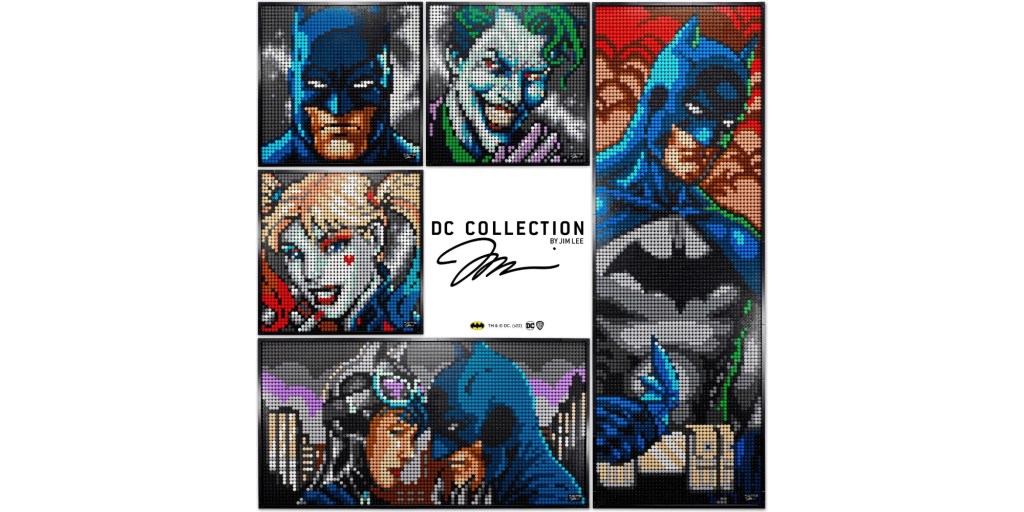 LEGO Batman Art mosaic