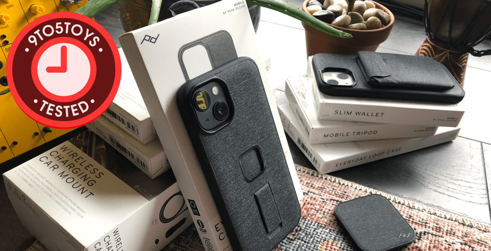 Peak Design Everyday canvas iPhone 13 case