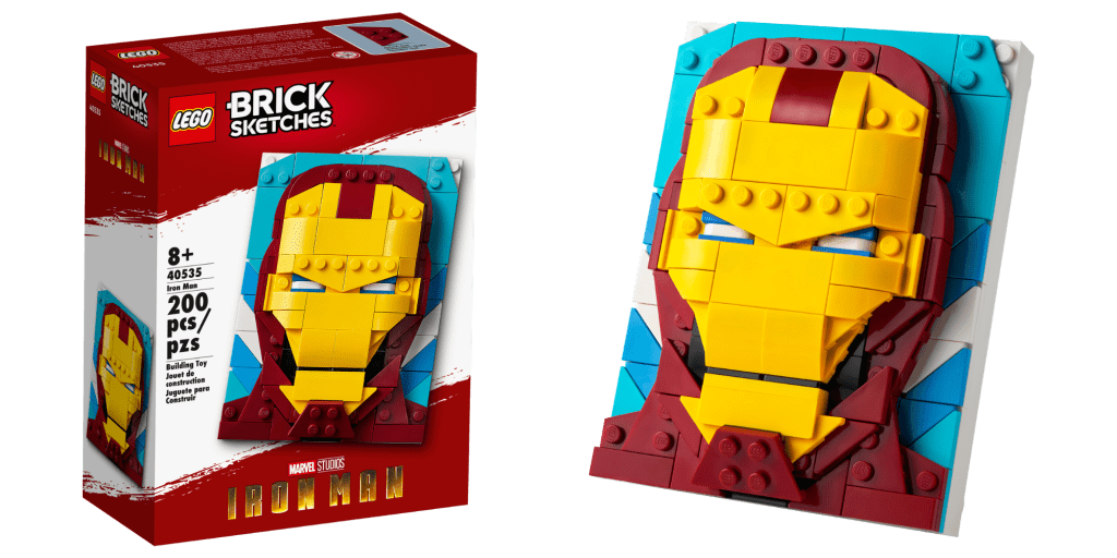 LEGO Marvel Brick Sketches 