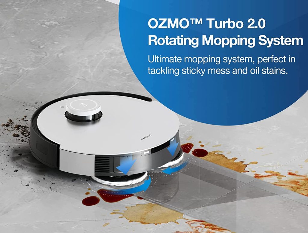 ECOVACS DEEBOT X1 Turbo robot vacuum and mop