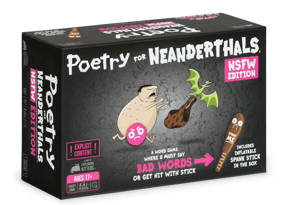 Poetry for Neanderthals NSFW Adult party games