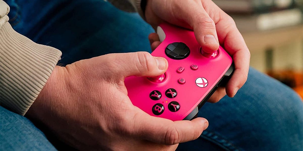 official pink Xbox controller