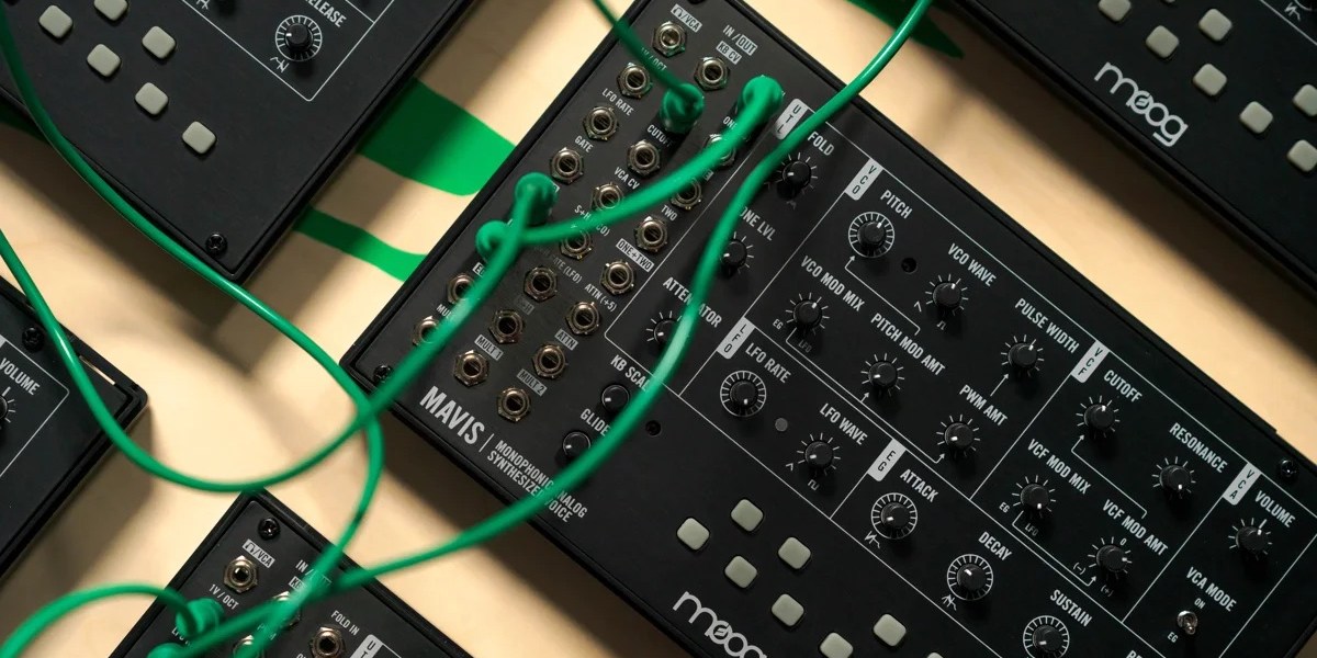 Moog Mavis semi-modular synth