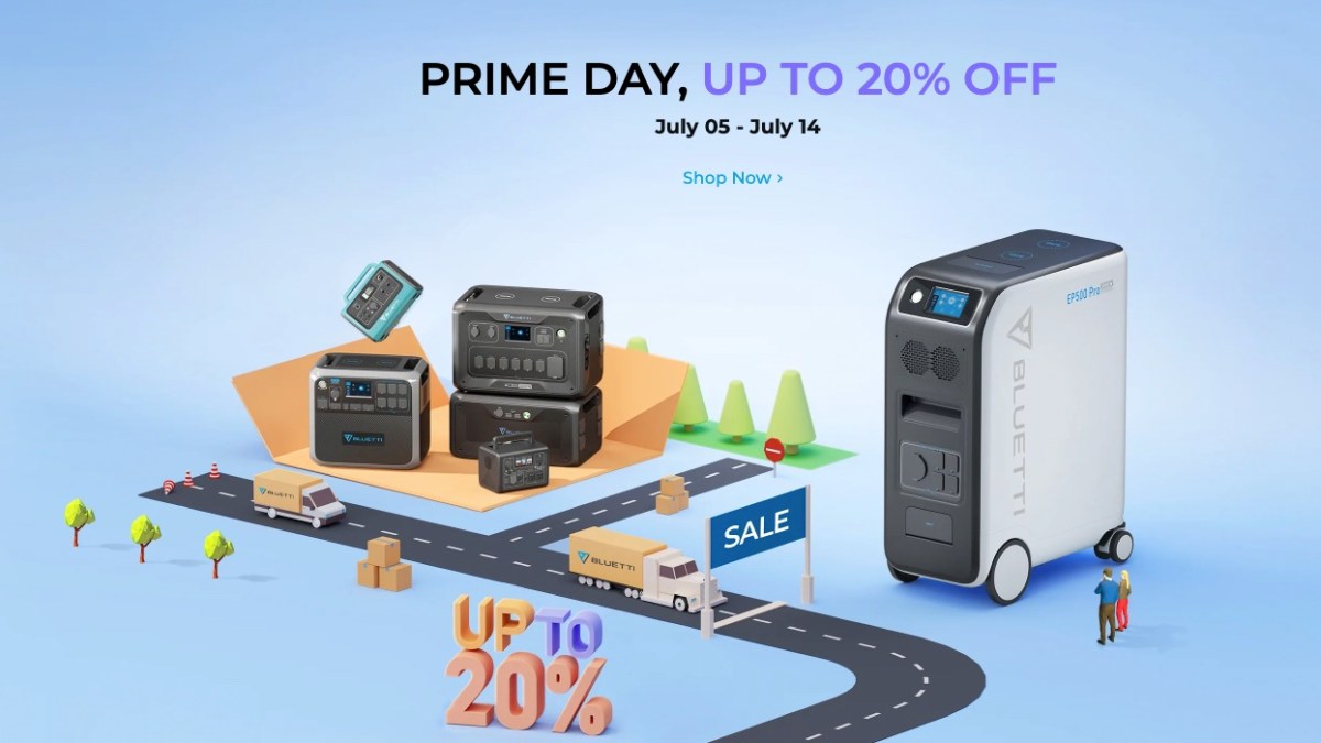 BLUETTI Prime Day deals