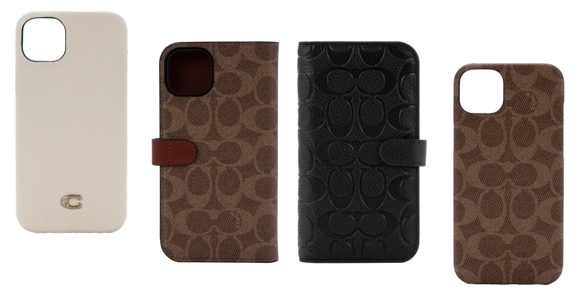 Coach iPhone 14 cases