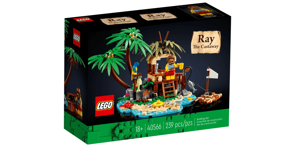 LEGO Ray the Castaway box