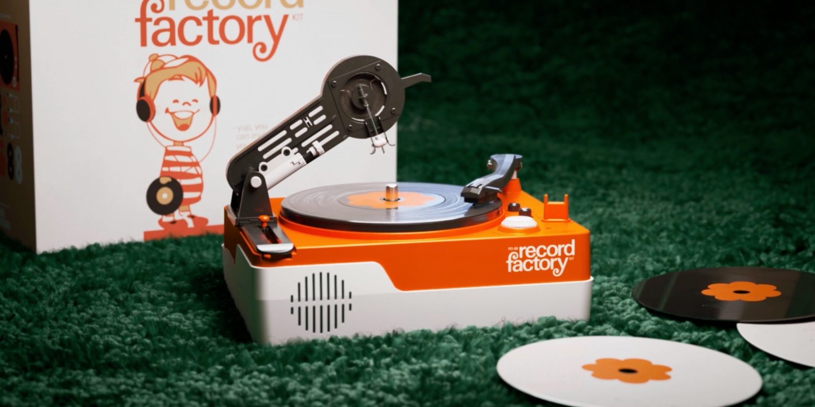 Teenage Engineering PO-80 record factory