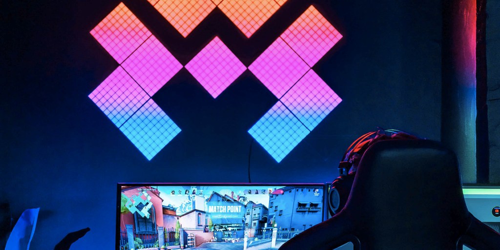 Twinkly Squares Smart Lights