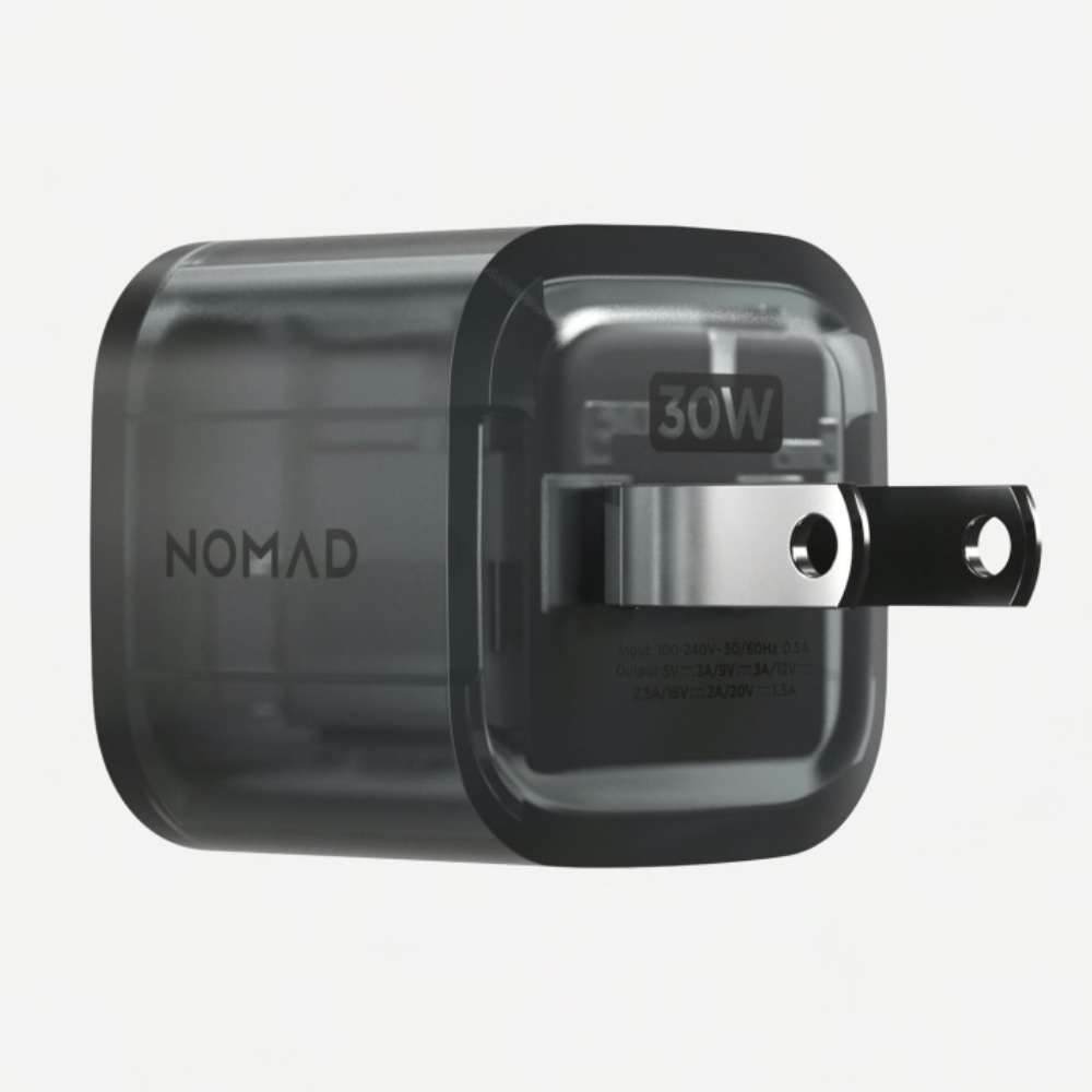 Nomad transparent USB-C charger