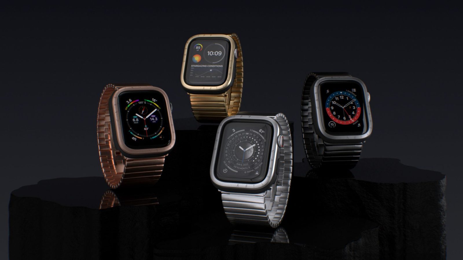 CASETiFY stainless steel Apple Watch Band Black Friday