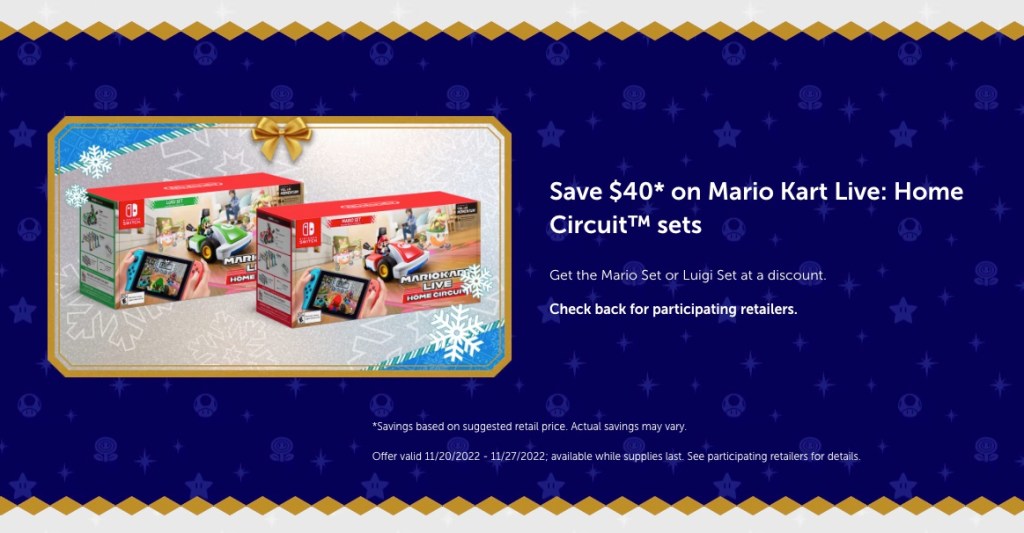 Nintendo Black Friday sale