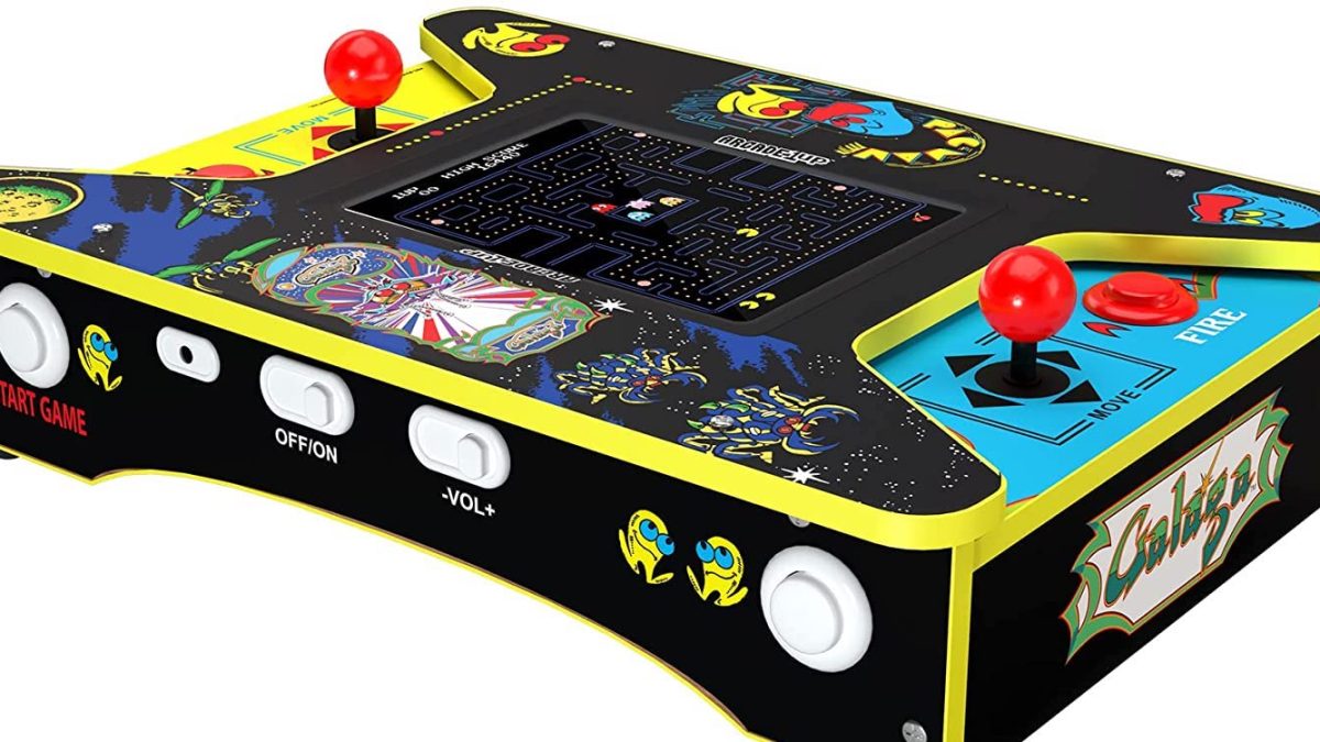 Arcade1Up PAC-MAN Galaga Head-to-Head Coutercade machine