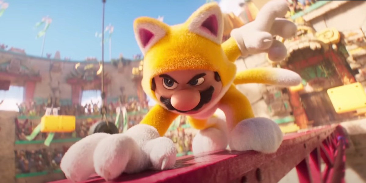 new Super Mario Bros. movie-Cat Suit