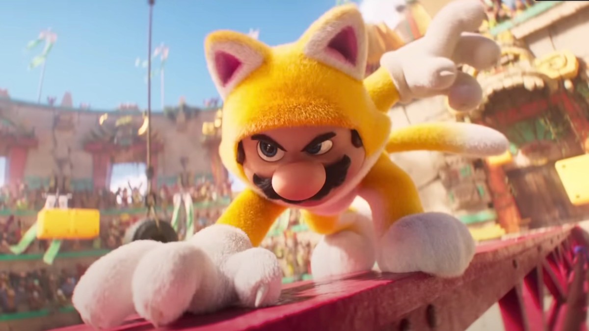 new Super Mario Bros. movie-Cat Suit