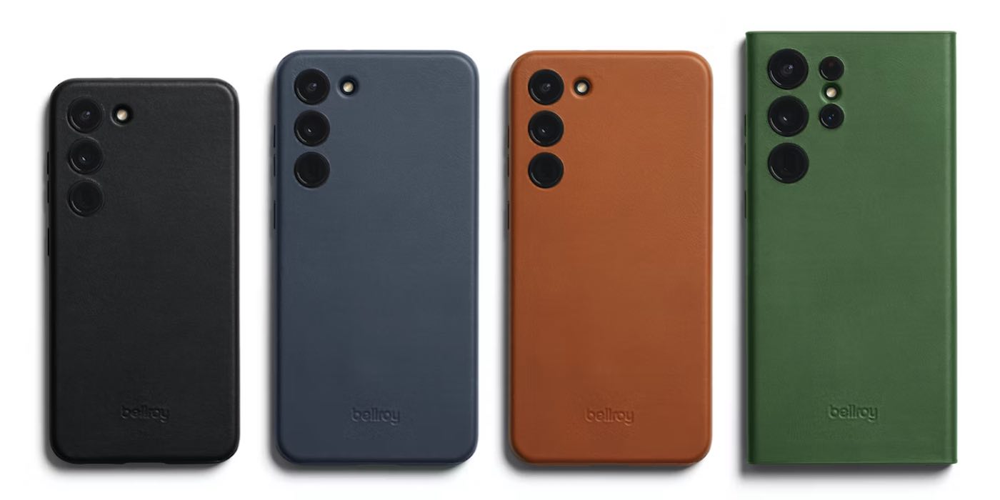 Bellroy leather Galaxy S23 cases
