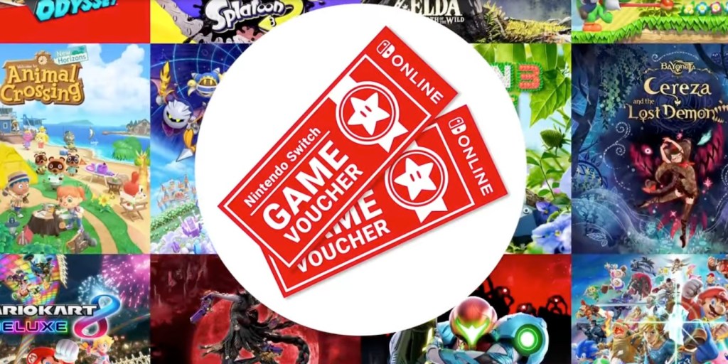 Nintendo vouchers