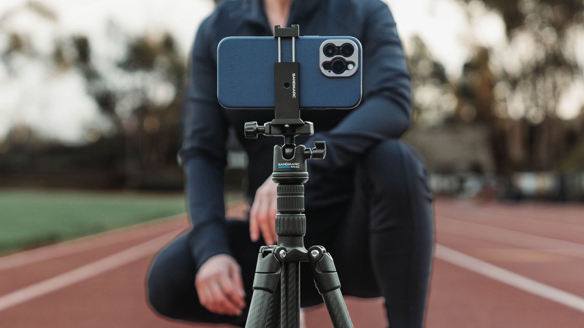 iPhone tripod Carbon Edition