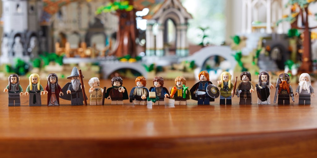 LEGO Rivendell minifigures