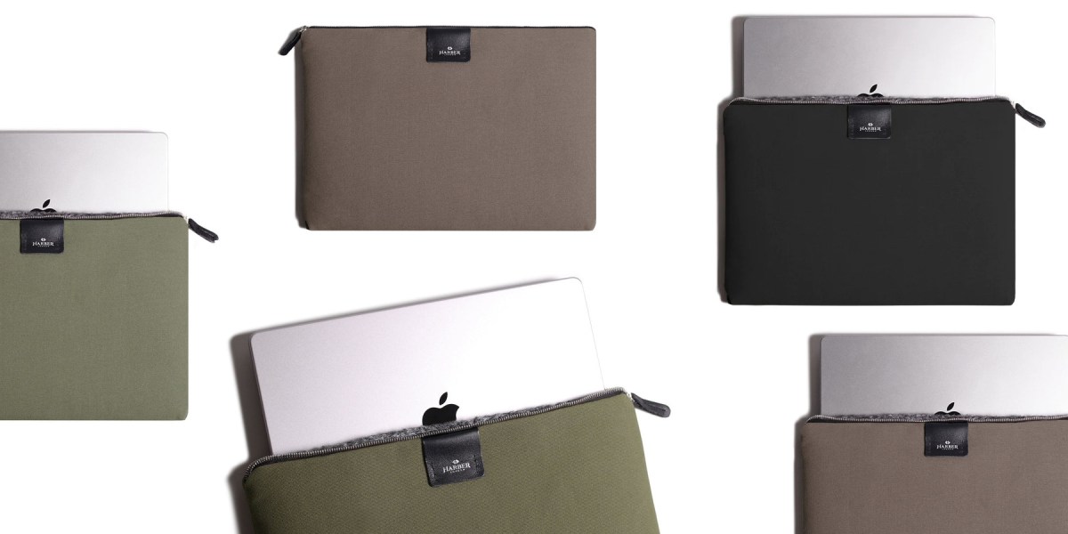 Harber of London MacBook sleeve