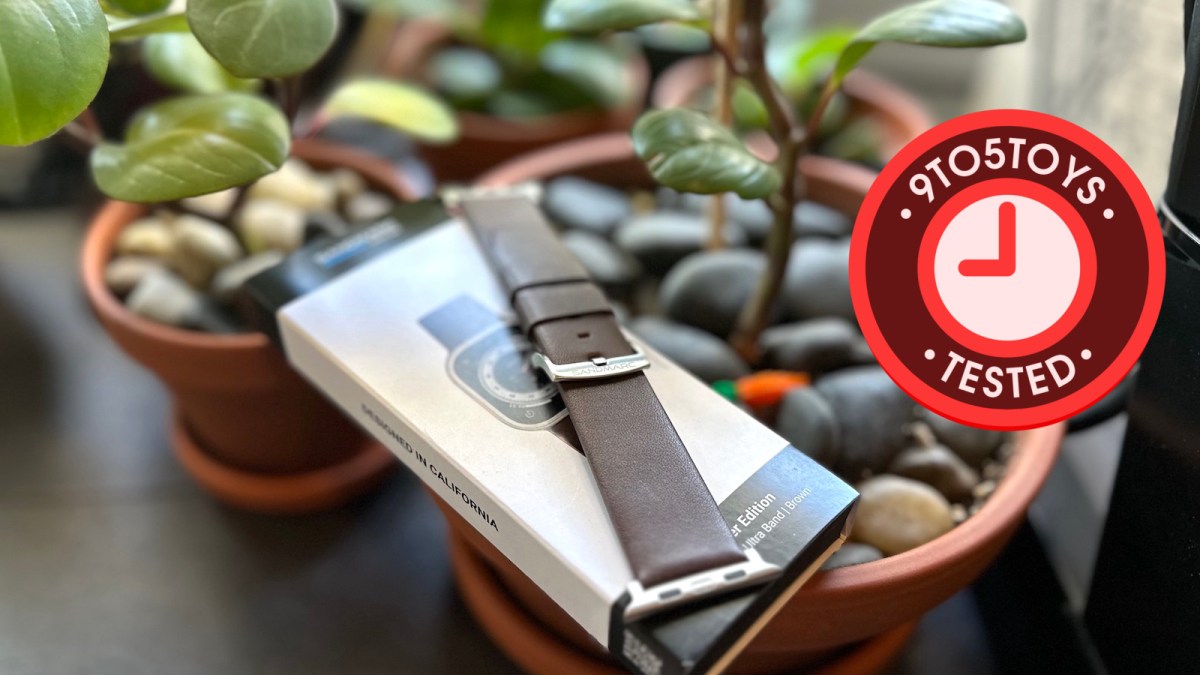 SANDMARC leather Apple Watch band review