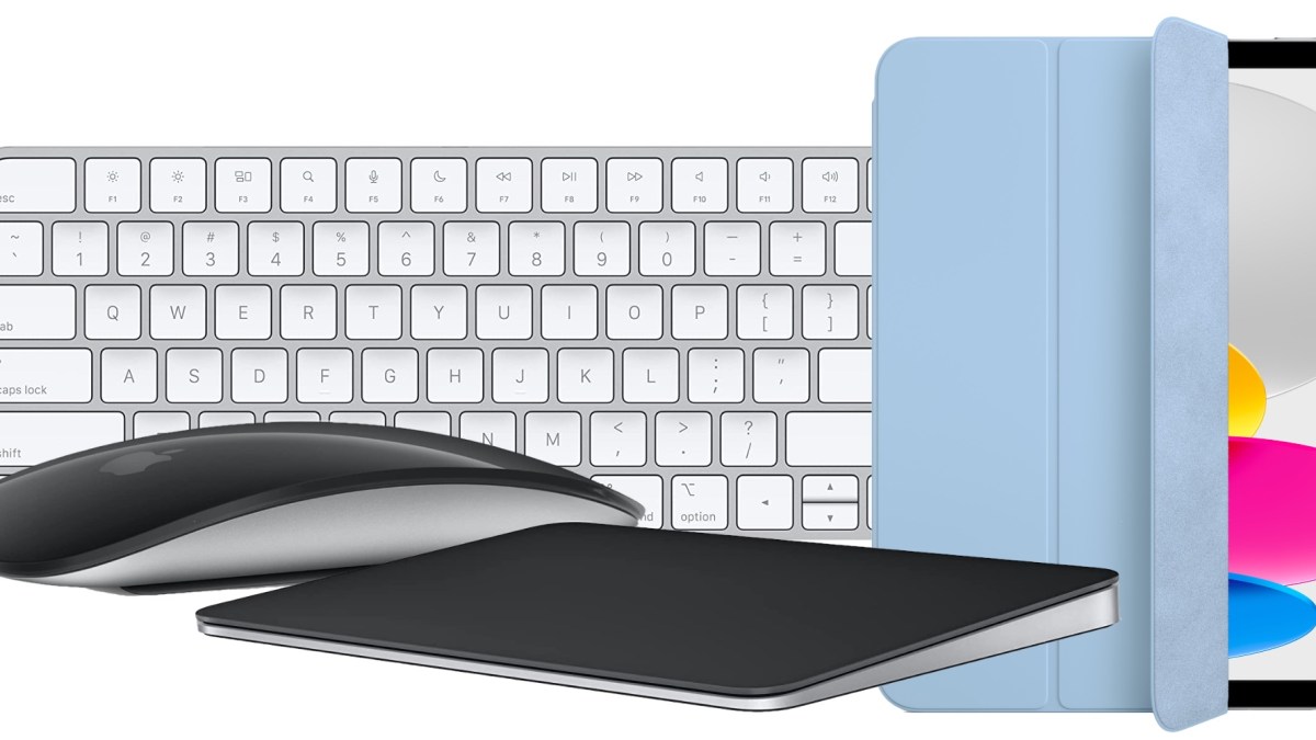 a computer mouse and keyboard