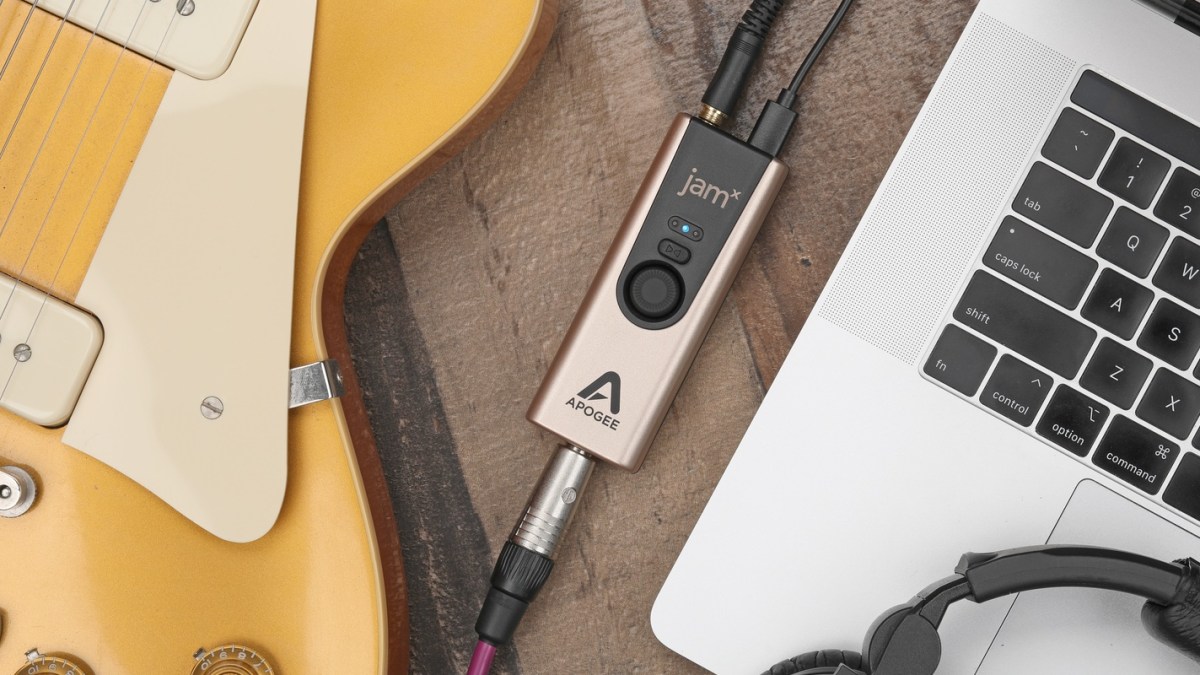 Jam X Apogee guitar interface