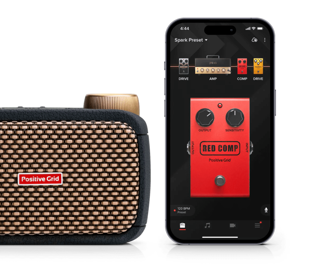 Spark GO mini guitar amp app