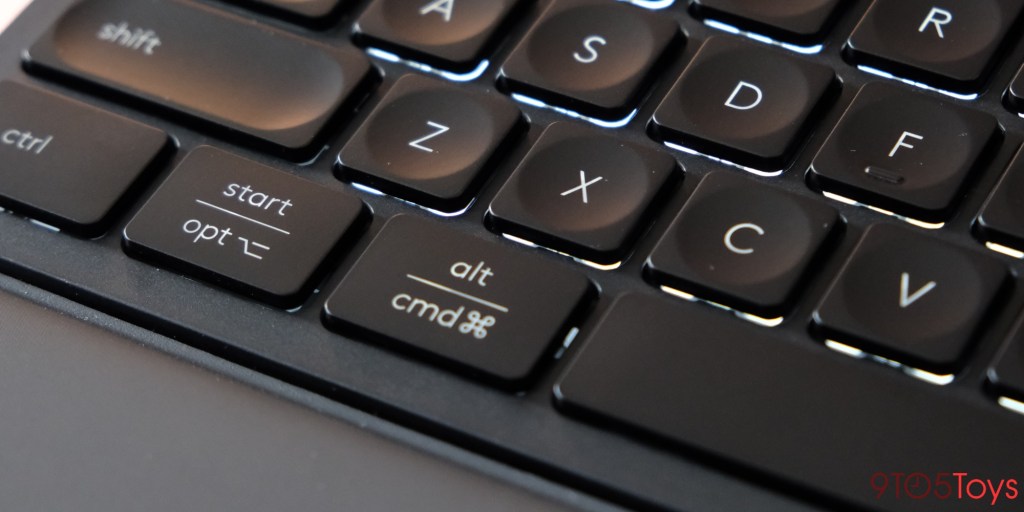 a close up of a computer keyboard