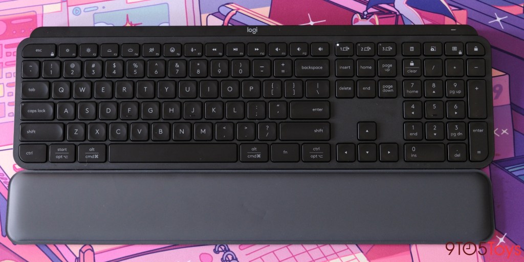 Logitech MX Keys S wrist rest