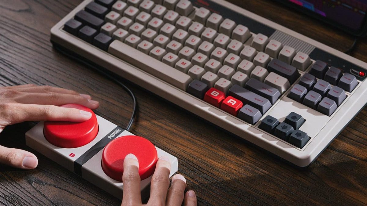 8Bitdo Retro Mechanical Keyboard Super Buttons