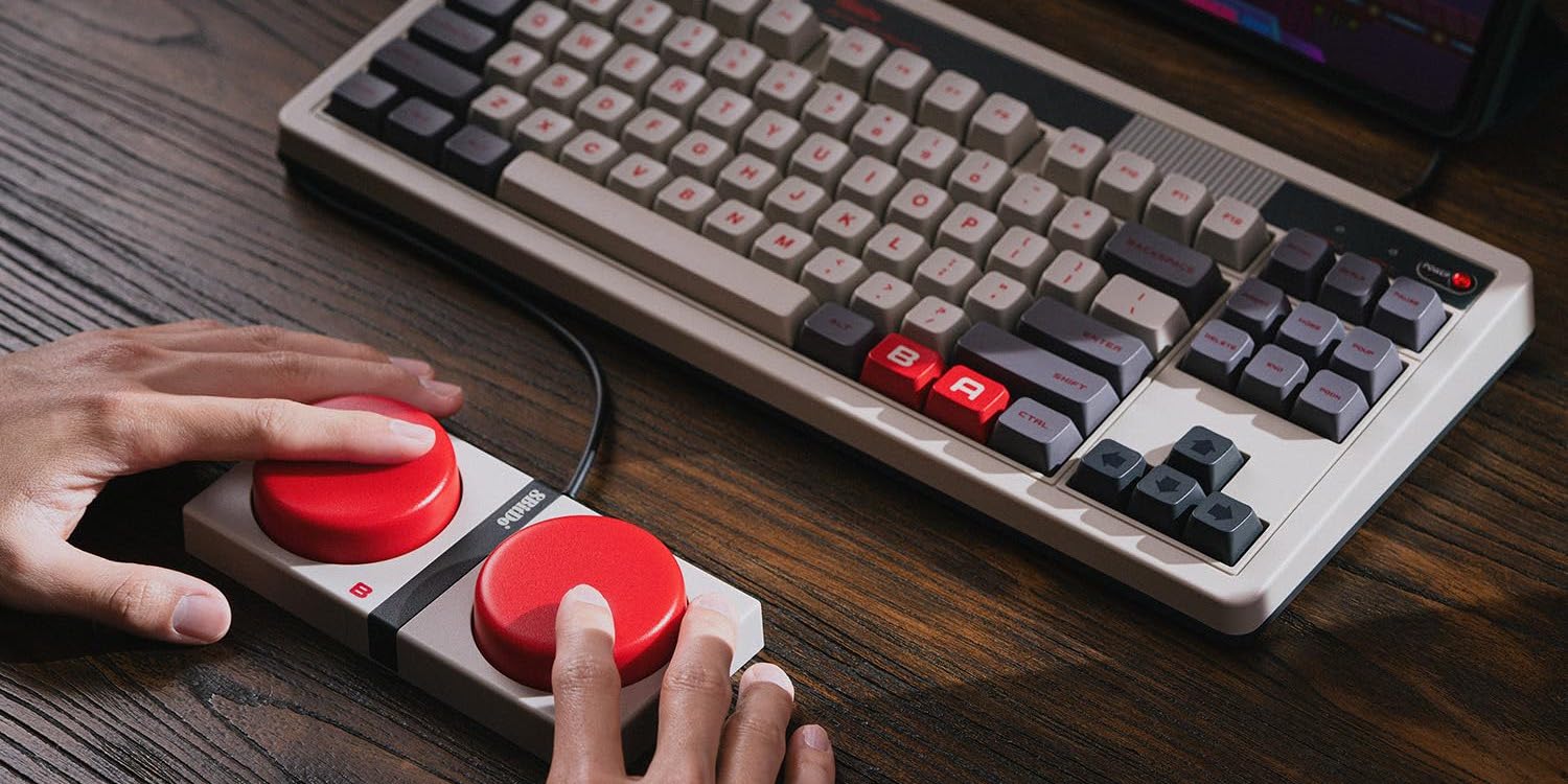 8Bitdo Retro Mechanical Keyboard Super Buttons