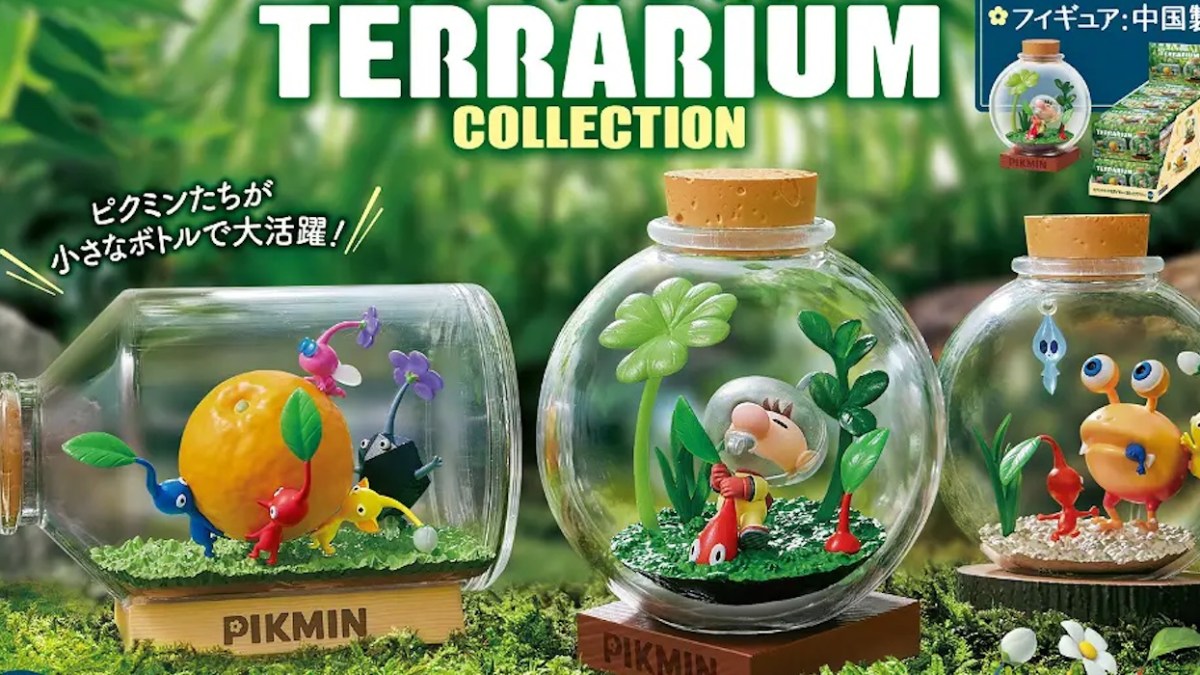 Pikmin 4 collectibles-terrarium