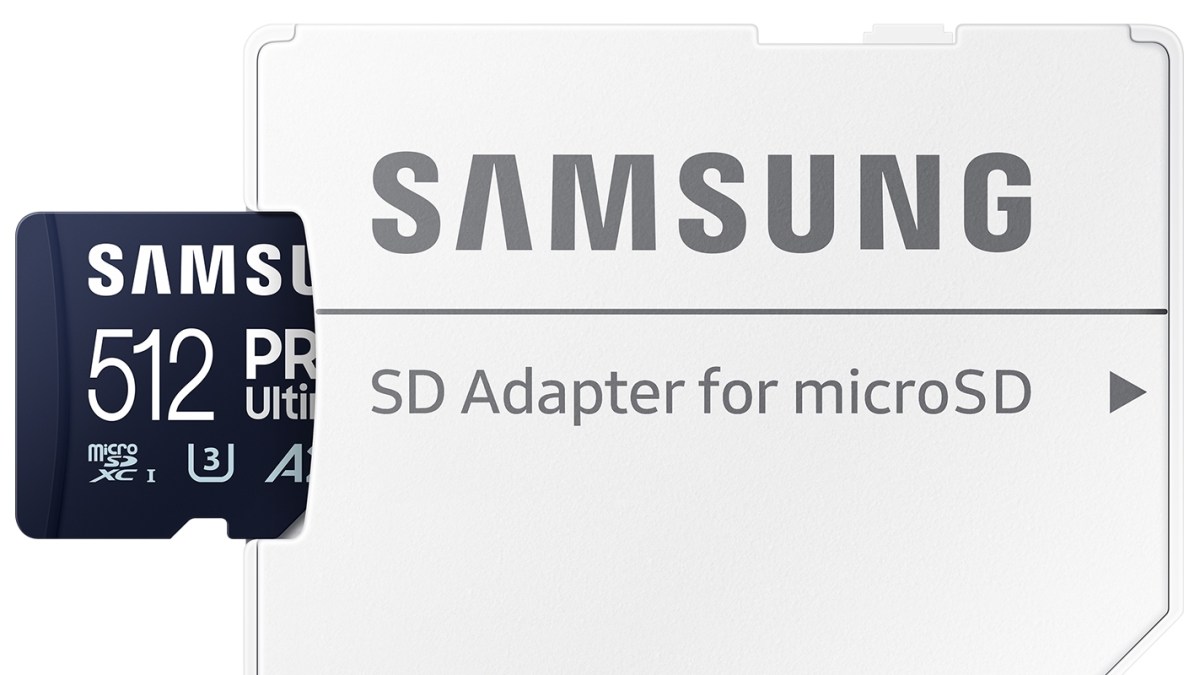 Samsung PRO Ultimate microSD card