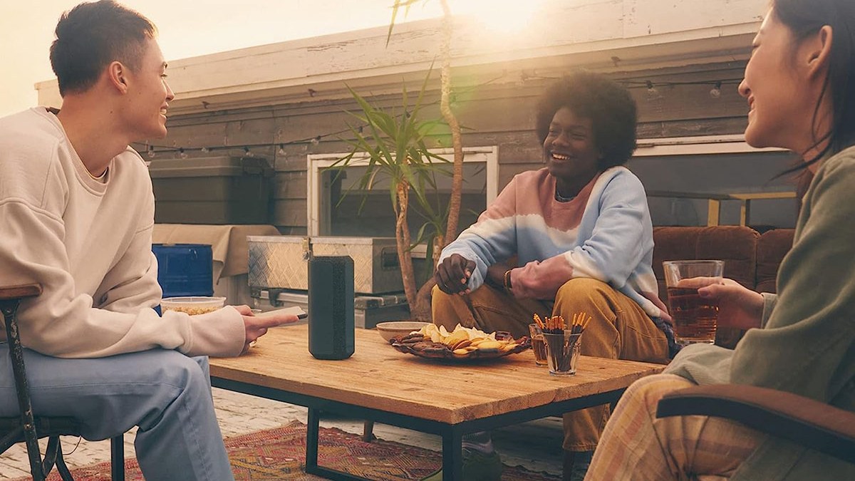 a man and a woman sitting at a table