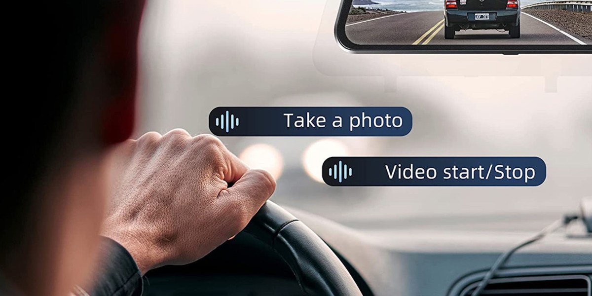 a man driving a car