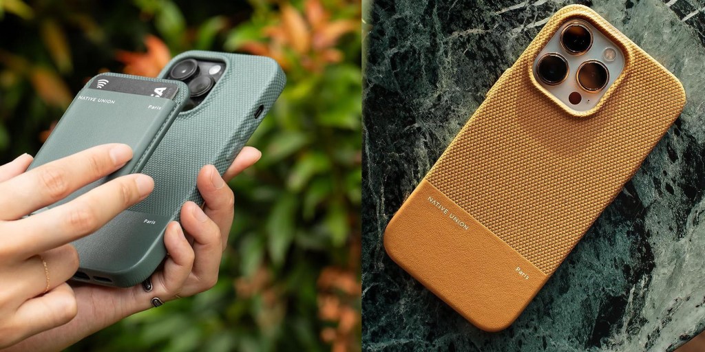 Native Union's new plant-based leather Yatay iPhone 15 case