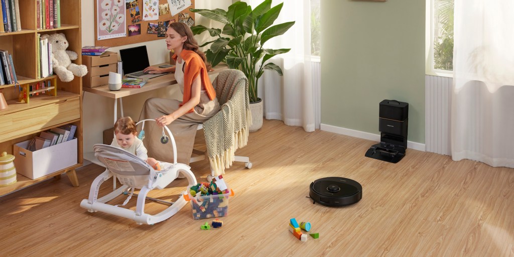 a person sitting in a living room