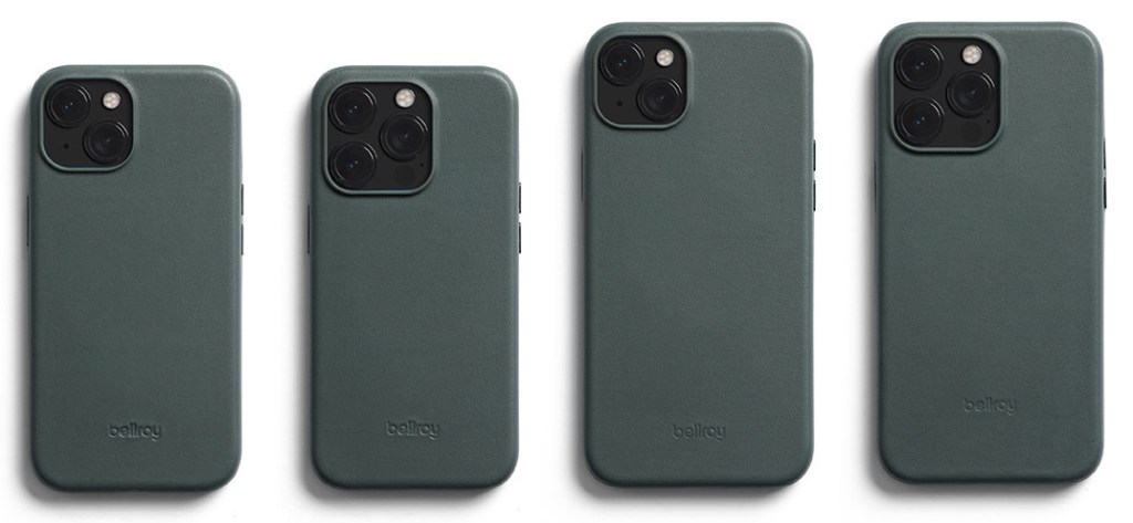 Bellroy iPhone 15 leather cases