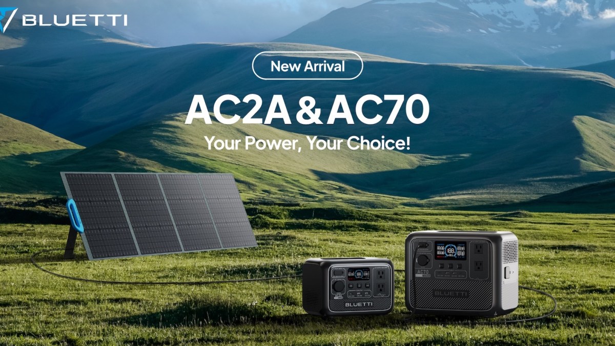 BLUETTI AC2A AC70 portable power stations